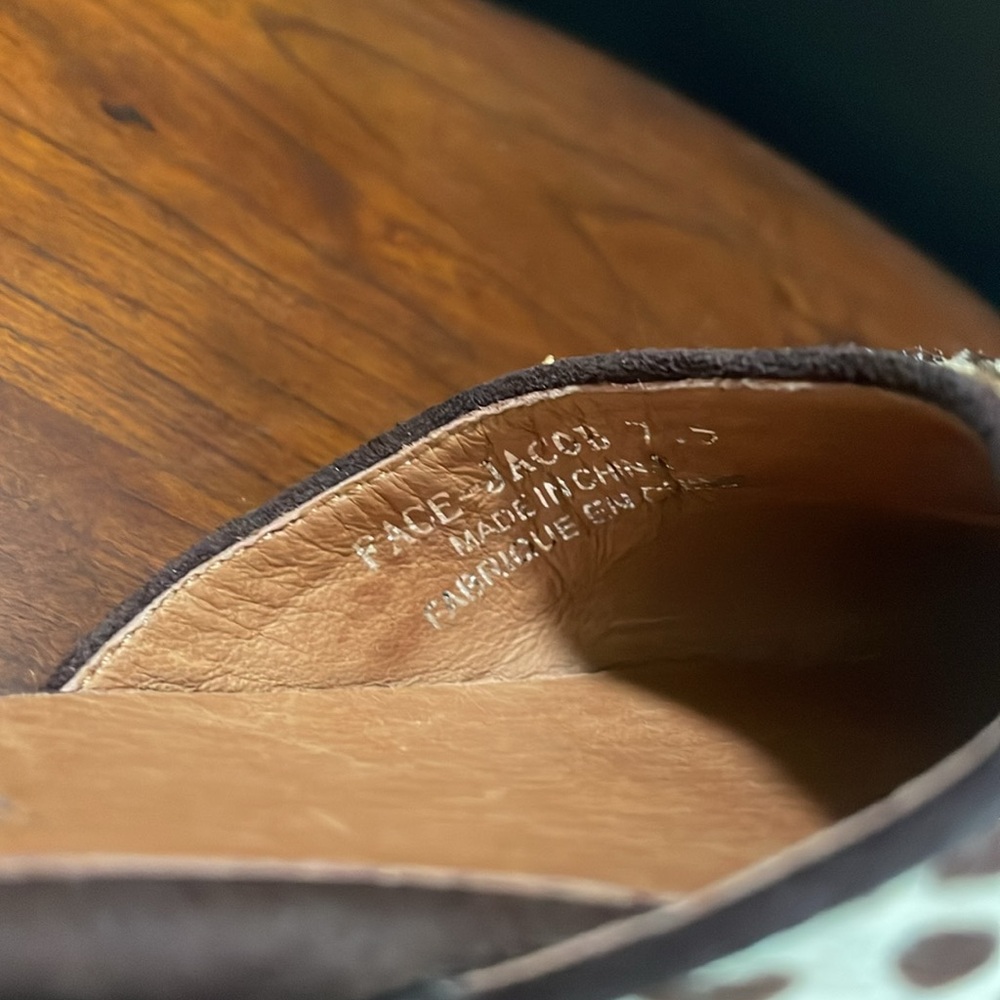 JEFFREY CAMPBELL Face-Jacob Leopard Pony Hair D’Orsay Ballet Flats EUC 7.5 - Picture 10 of 10